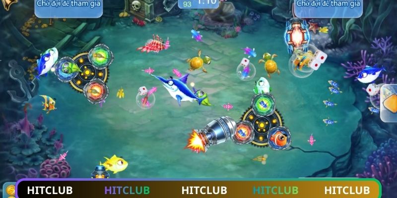 Game bắn cá tích hợp nhiều vật phẩm hỗ trợ
