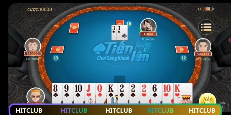 Cách chơi tiến lên