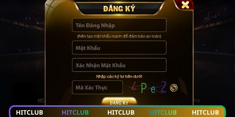 Hướng dẫn đăng ký HITCLUB siêu tốc