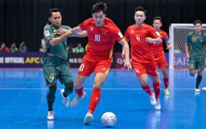 cá cược futsal trong trận đấu sân trong nhà