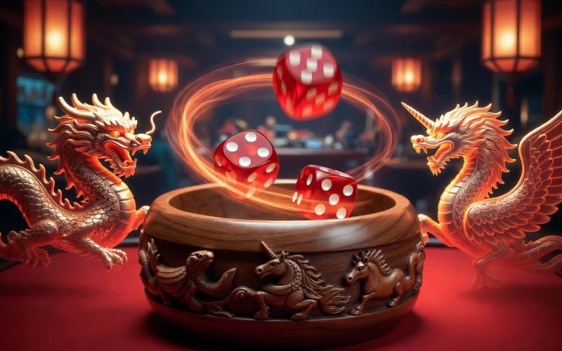 Linh vật quyền năng trong xóc đĩa tứ linh